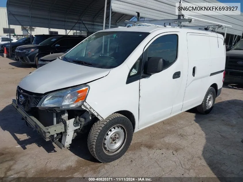 2015 Nissan Nv200 S VIN: 3N6CM0KNXFK693927 Lot: 40820371