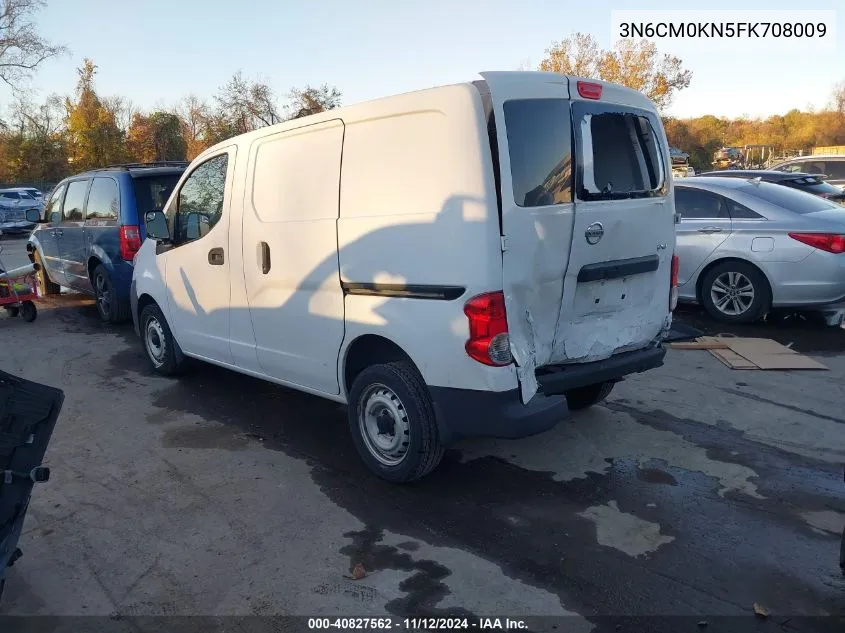 2015 Nissan Nv200 S VIN: 3N6CM0KN5FK708009 Lot: 40827562