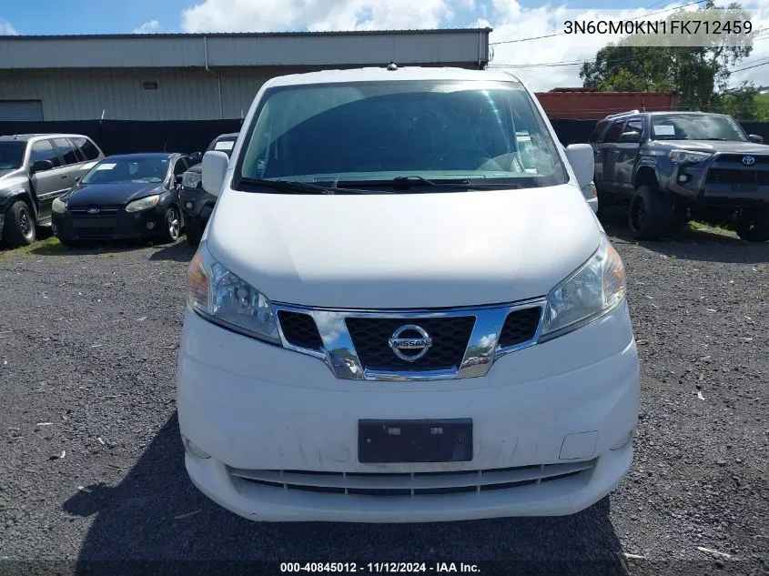 2015 Nissan Nv200 Sv VIN: 3N6CM0KN1FK712459 Lot: 40845012