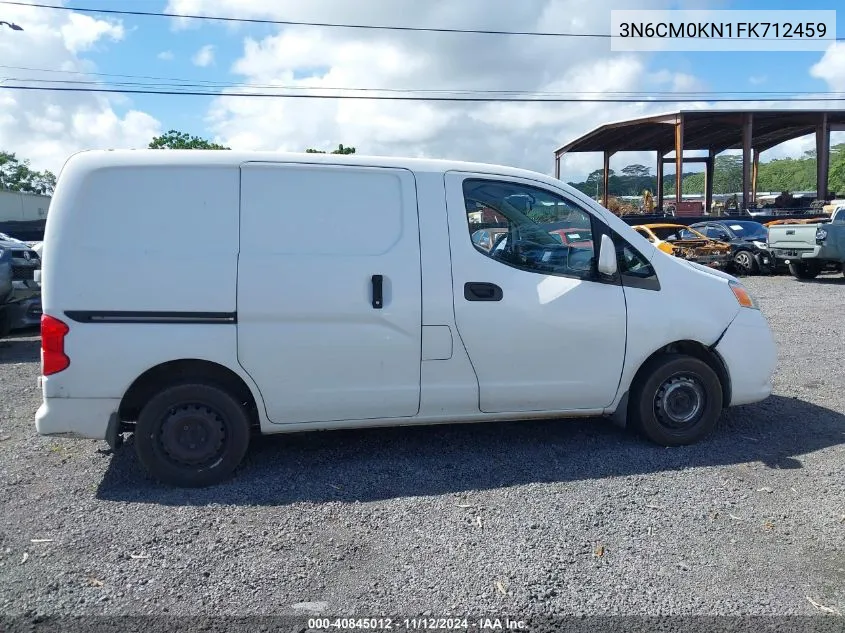 2015 Nissan Nv200 Sv VIN: 3N6CM0KN1FK712459 Lot: 40845012