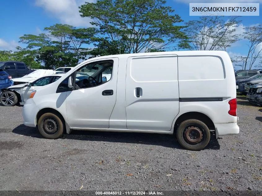 2015 Nissan Nv200 Sv VIN: 3N6CM0KN1FK712459 Lot: 40845012