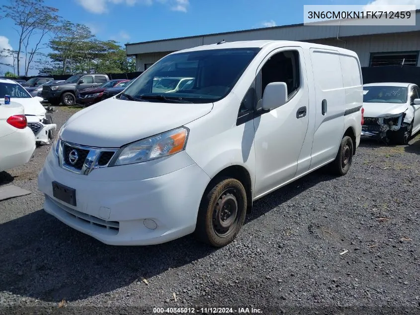 2015 Nissan Nv200 Sv VIN: 3N6CM0KN1FK712459 Lot: 40845012