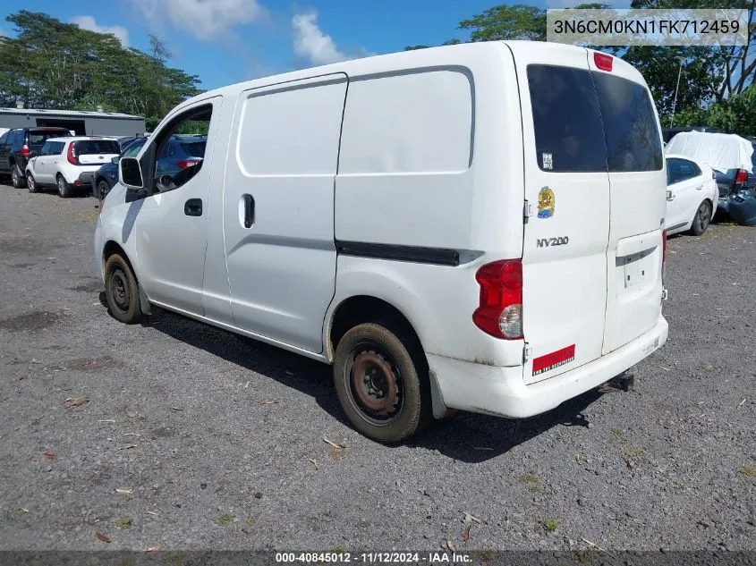 2015 Nissan Nv200 Sv VIN: 3N6CM0KN1FK712459 Lot: 40845012