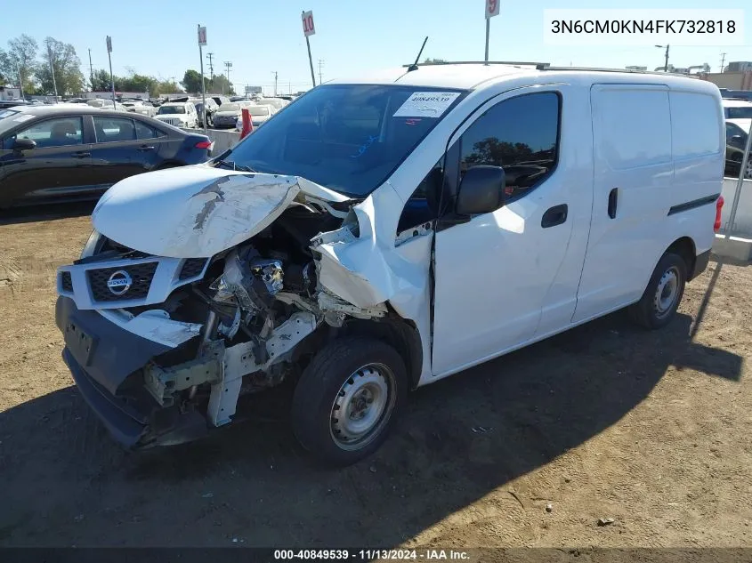 2015 Nissan Nv200 S/Sv VIN: 3N6CM0KN4FK732818 Lot: 40849539