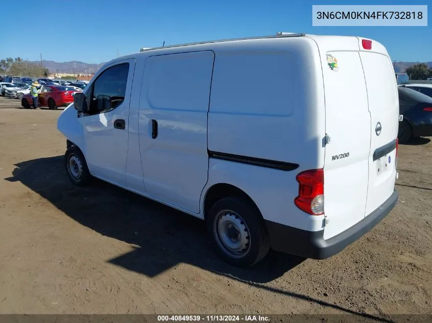 2015 Nissan Nv200 S/Sv VIN: 3N6CM0KN4FK732818 Lot: 40849539