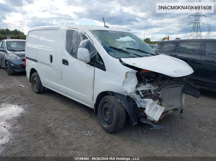 2016 Nissan Nv200 VIN: 3N6CM0KN4GK691608 Lot: 12109364