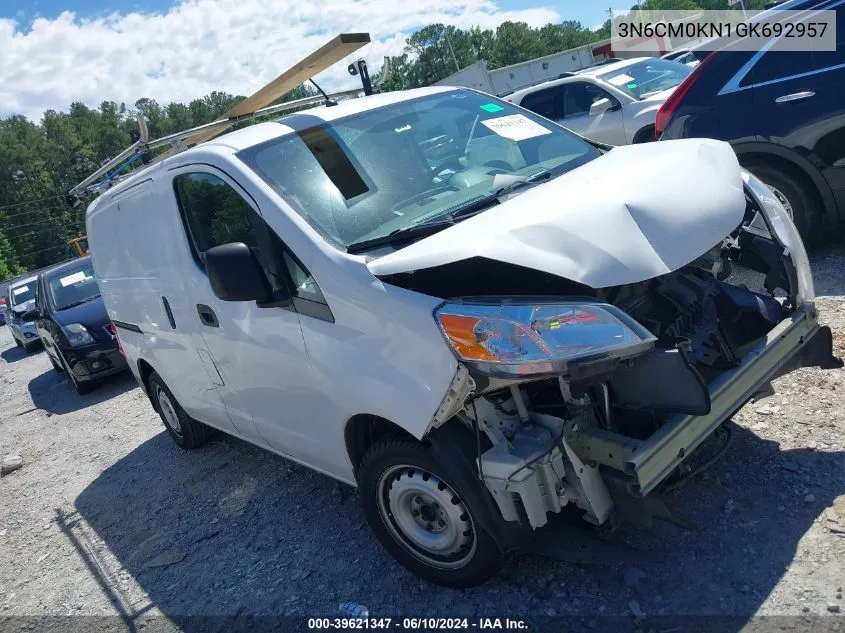 2016 Nissan Nv200 Sv VIN: 3N6CM0KN1GK692957 Lot: 39621347