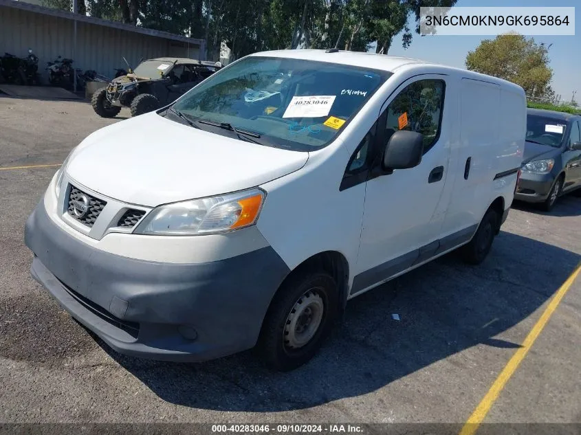 2016 Nissan Nv200 2.5S/2.5Sv VIN: 3N6CM0KN9GK695864 Lot: 40283046