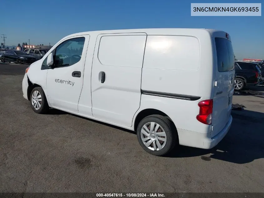 2016 Nissan Nv200 2.5S/2.5Sv VIN: 3N6CM0KN4GK693455 Lot: 40547615