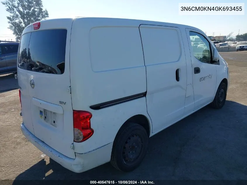 2016 Nissan Nv200 2.5S/2.5Sv VIN: 3N6CM0KN4GK693455 Lot: 40547615