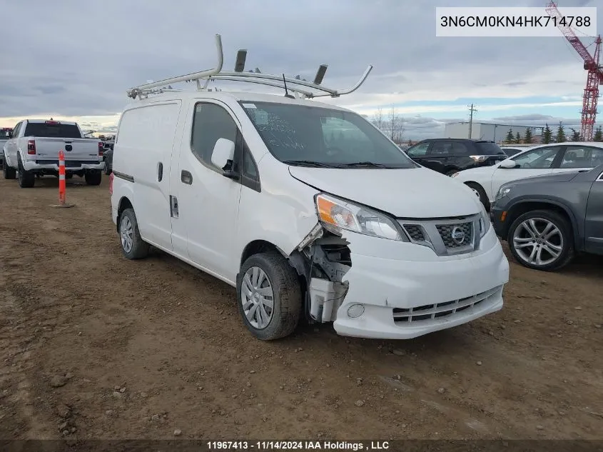 2017 Nissan Nv200 VIN: 3N6CM0KN4HK714788 Lot: 11967413