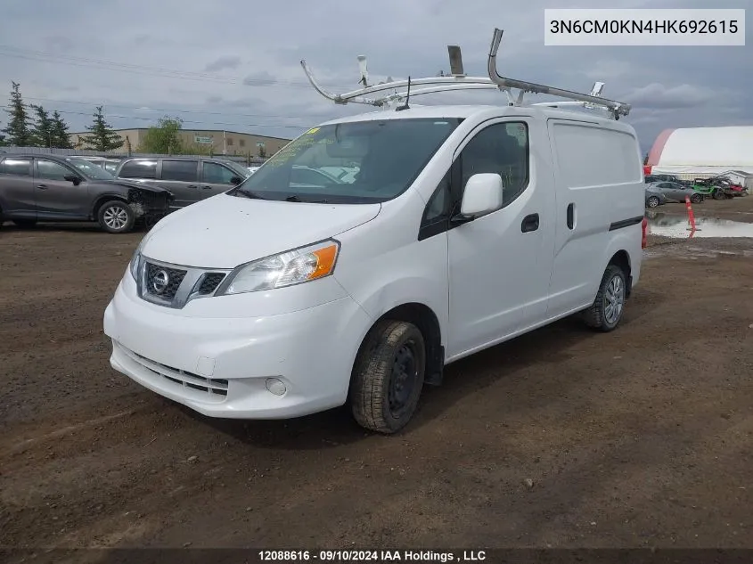 2017 Nissan Nv200 2.5S/2.5Sv VIN: 3N6CM0KN4HK692615 Lot: 12088616