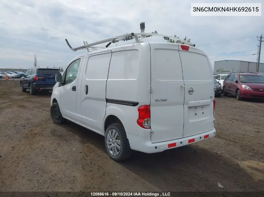 3N6CM0KN4HK692615 2017 Nissan Nv200 2.5S/2.5Sv