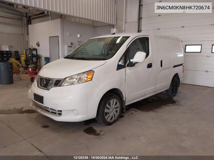 2017 Nissan Nv200 2.5S/2.5Sv VIN: 3N6CM0KN8HK720674 Lot: 12128339