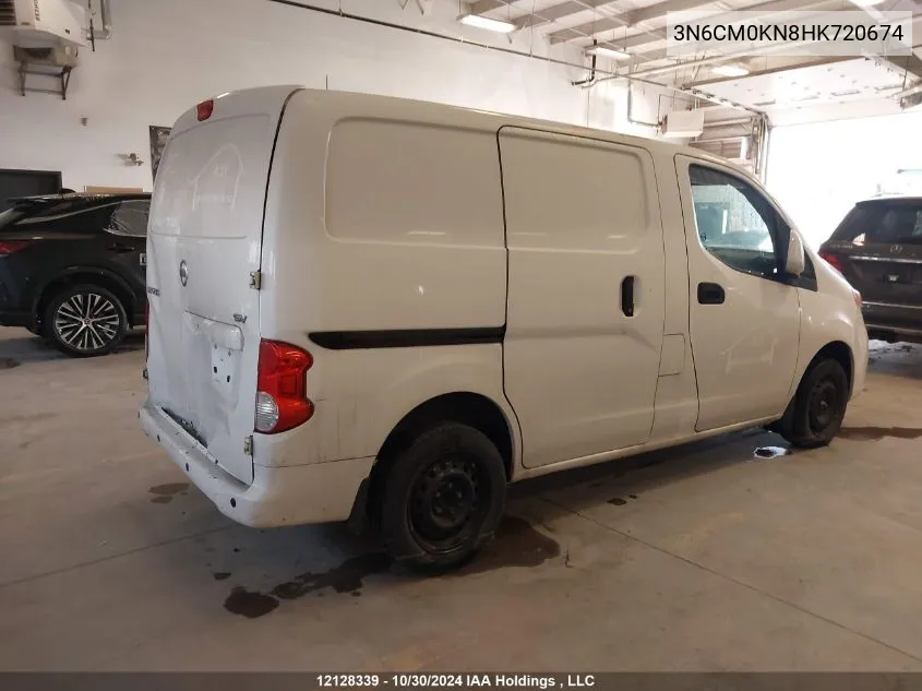 2017 Nissan Nv200 2.5S/2.5Sv VIN: 3N6CM0KN8HK720674 Lot: 12128339