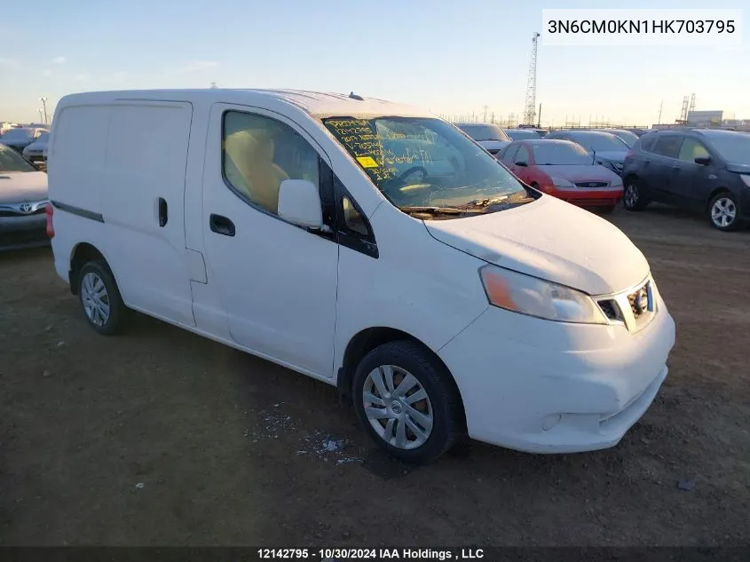 2017 Nissan Nv200 VIN: 3N6CM0KN1HK703795 Lot: 12142795