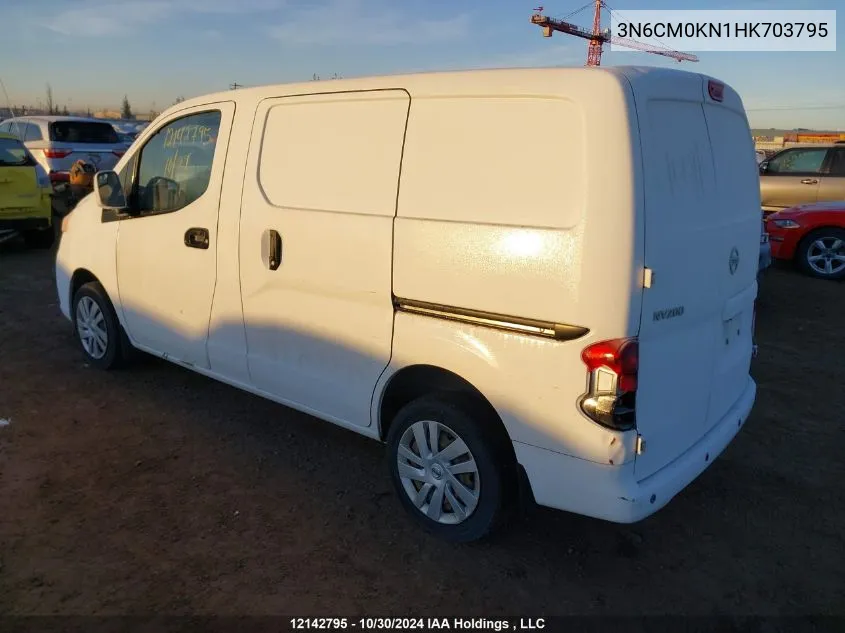 2017 Nissan Nv200 VIN: 3N6CM0KN1HK703795 Lot: 12142795