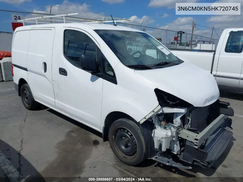 2017 Nissan Nv200 S VIN: 3N6CM0KN5HK720745 Lot: 38886607