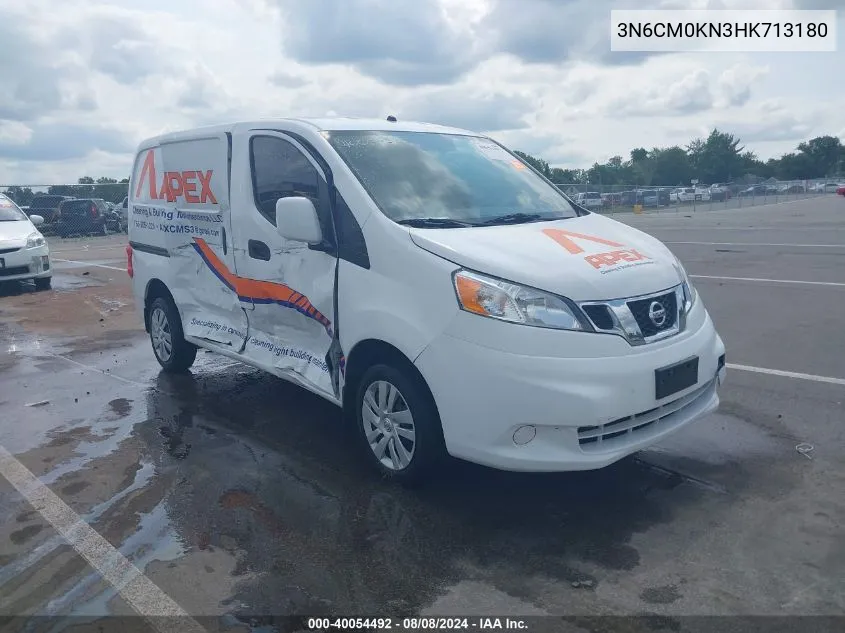 2017 Nissan Nv200 Sv VIN: 3N6CM0KN3HK713180 Lot: 40054492