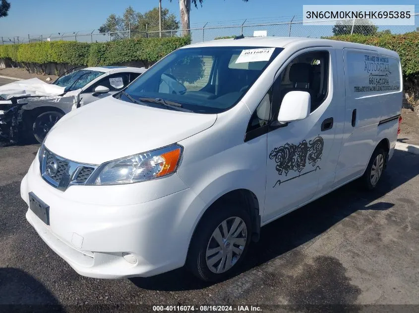 2017 Nissan Nv200 Sv VIN: 3N6CM0KN6HK695385 Lot: 40116074