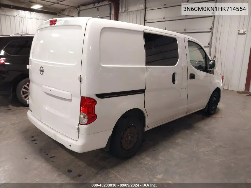 2017 Nissan Nv200 Sv VIN: 3N6CM0KN1HK714554 Lot: 40233030