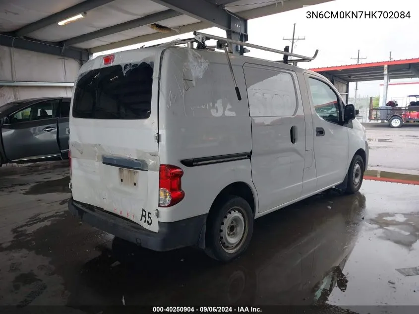 2017 Nissan Nv200 S VIN: 3N6CM0KN7HK702084 Lot: 40250904