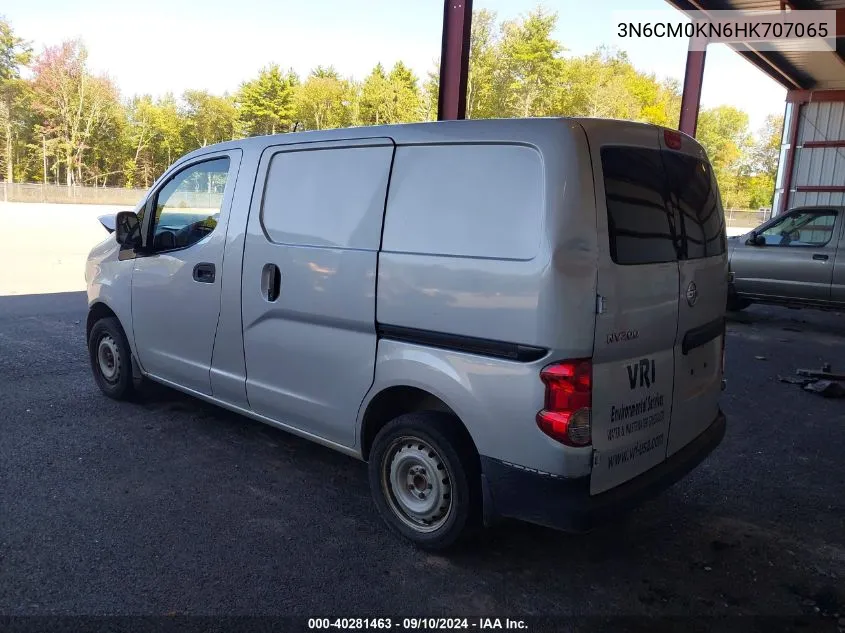 2017 Nissan Nv200 S VIN: 3N6CM0KN6HK707065 Lot: 40281463