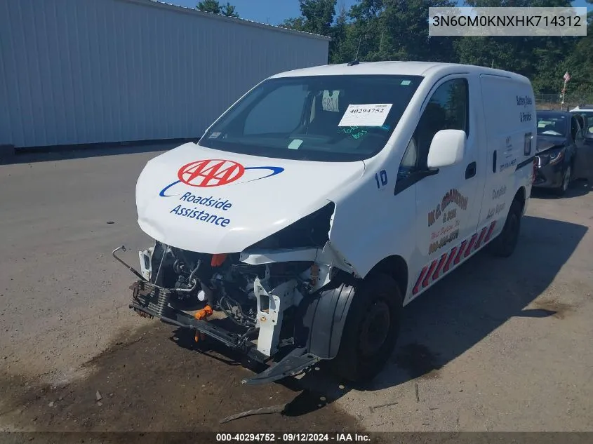 2017 Nissan Nv200 Sv VIN: 3N6CM0KNXHK714312 Lot: 40294752