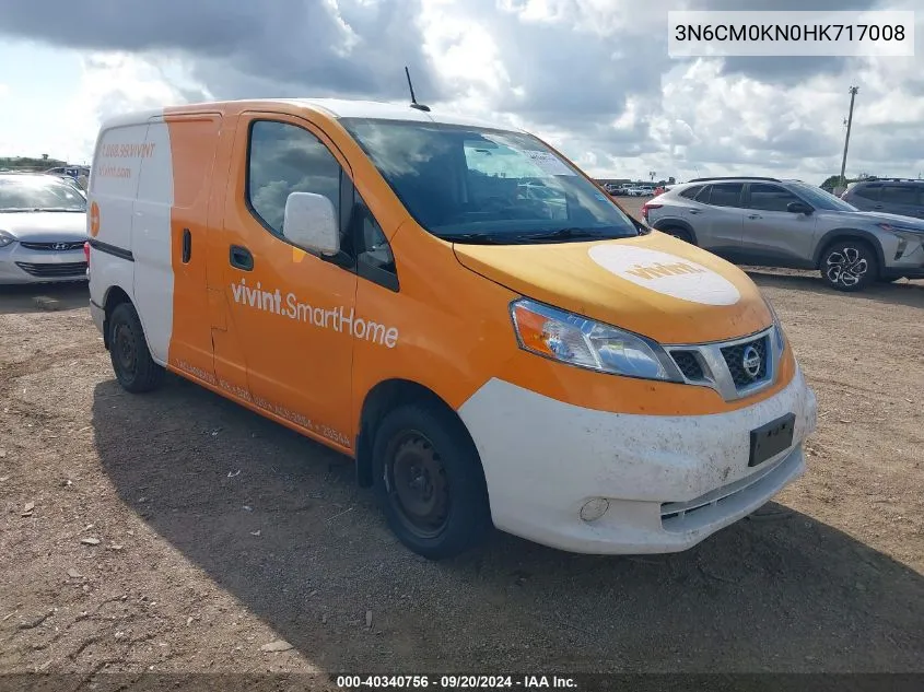 2017 Nissan Nv200 Sv VIN: 3N6CM0KN0HK717008 Lot: 40340756