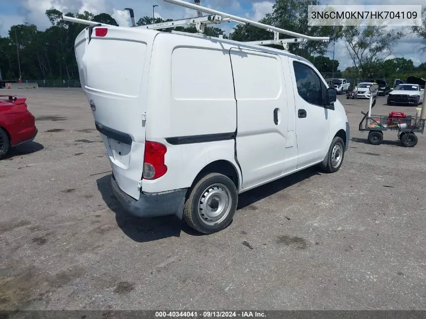 2017 Nissan Nv200 S VIN: 3N6CM0KN7HK704109 Lot: 40344041