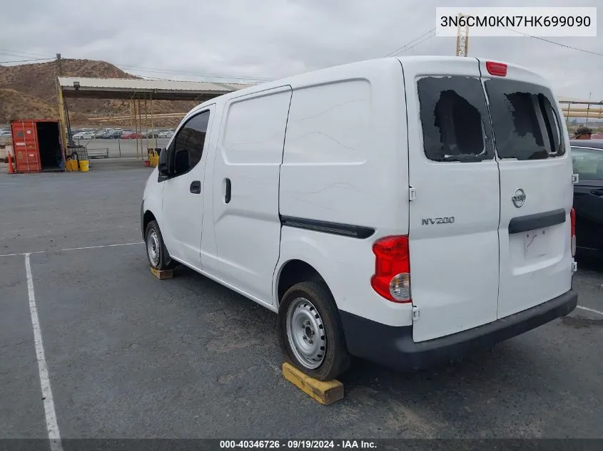 3N6CM0KN7HK699090 2017 Nissan Nv200 S