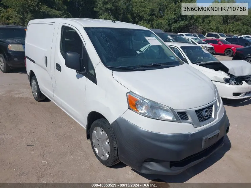 2017 Nissan Nv200 S VIN: 3N6CM0KN0HK710768 Lot: 40353529