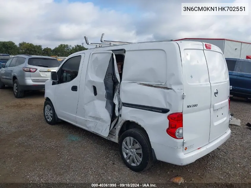 3N6CM0KN1HK702551 2017 Nissan Nv200 2.5S/2.5Sv