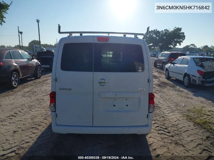 3N6CM0KN5HK716842 2017 Nissan Nv200 Sv