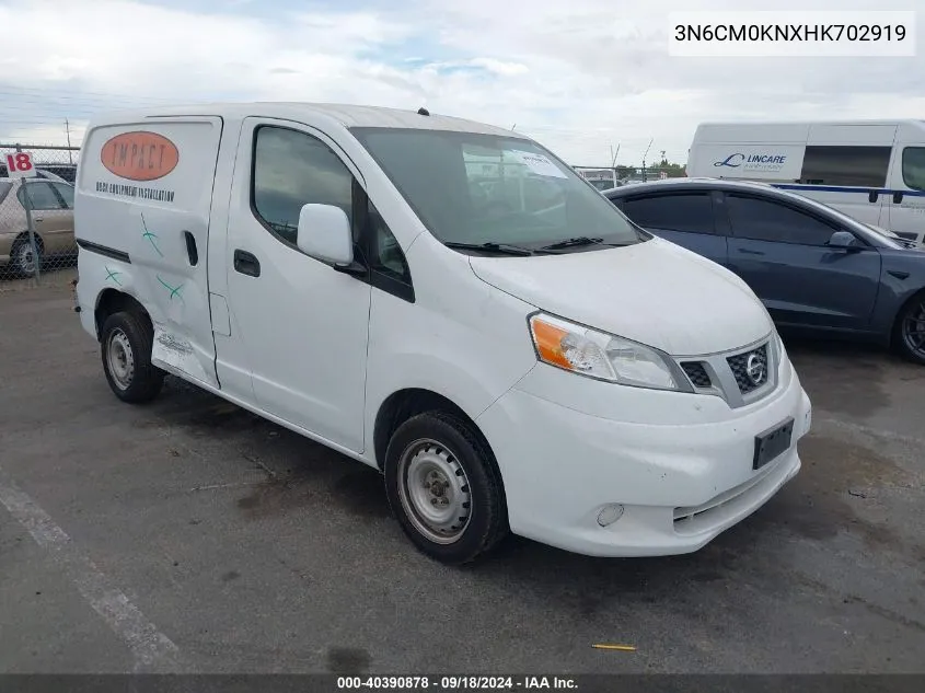 2017 Nissan Nv200 S VIN: 3N6CM0KNXHK702919 Lot: 40390878