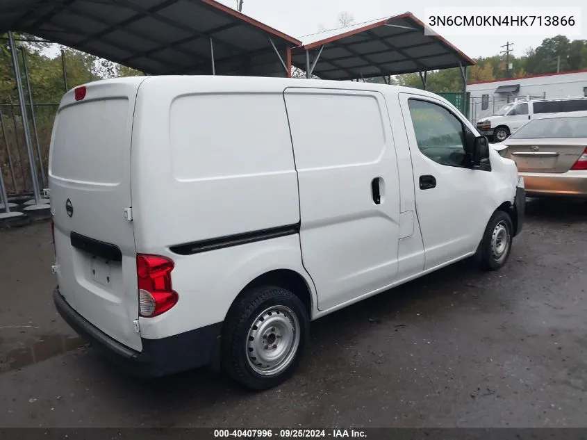 2017 Nissan Nv200 2.5S/2.5Sv VIN: 3N6CM0KN4HK713866 Lot: 40407996