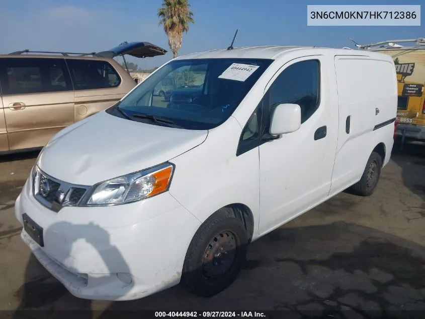 3N6CM0KN7HK712386 2017 Nissan Nv200 Sv