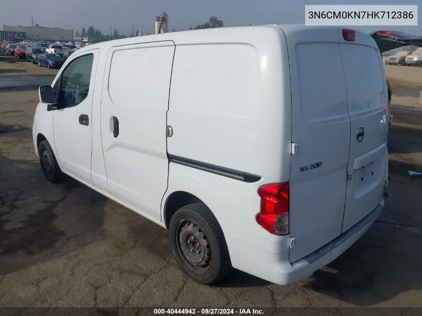 3N6CM0KN7HK712386 2017 Nissan Nv200 Sv