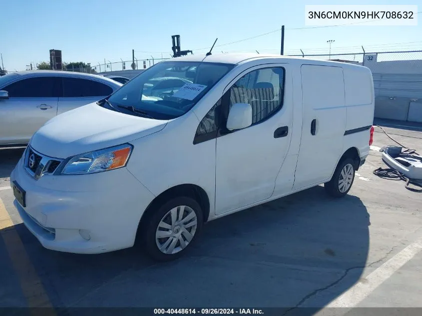 2017 Nissan Nv200 Sv VIN: 3N6CM0KN9HK708632 Lot: 40448614