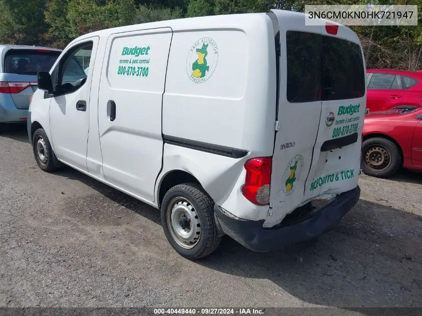 3N6CM0KN0HK721947 2017 Nissan Nv200 S