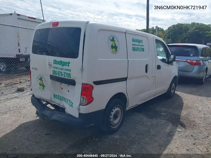 3N6CM0KN0HK721947 2017 Nissan Nv200 S