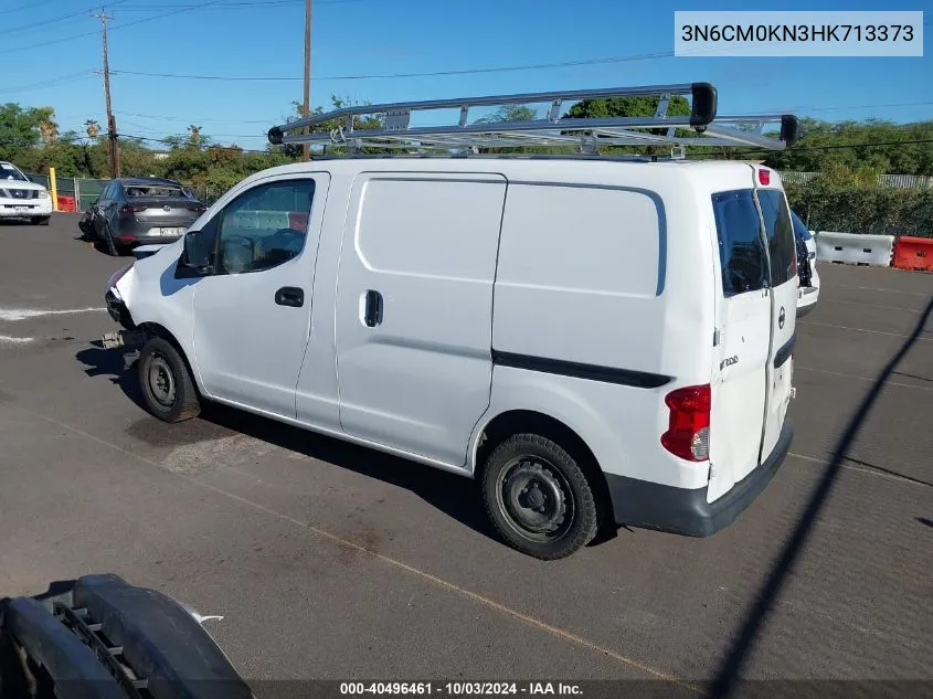 2017 Nissan Nv200 S VIN: 3N6CM0KN3HK713373 Lot: 40496461