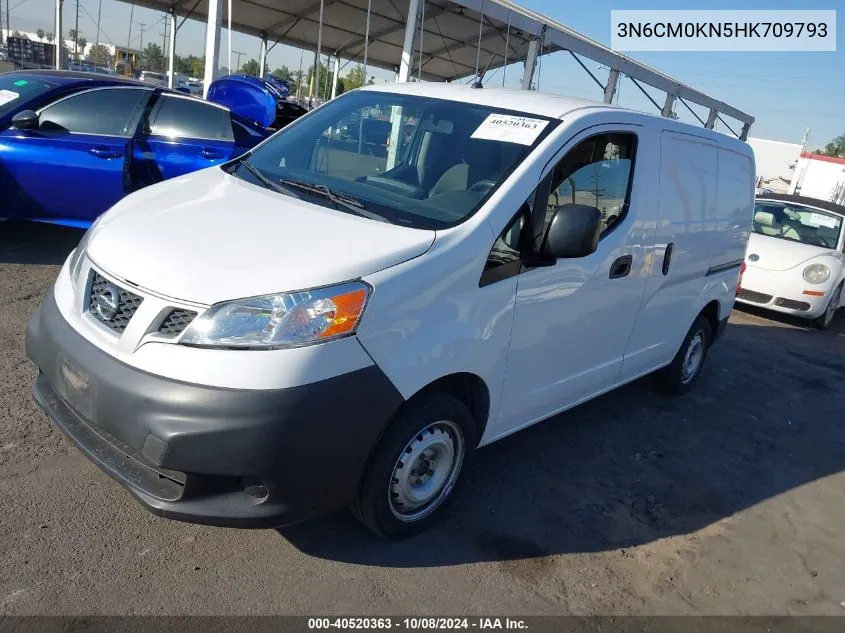 2017 Nissan Nv200 S VIN: 3N6CM0KN5HK709793 Lot: 40520363