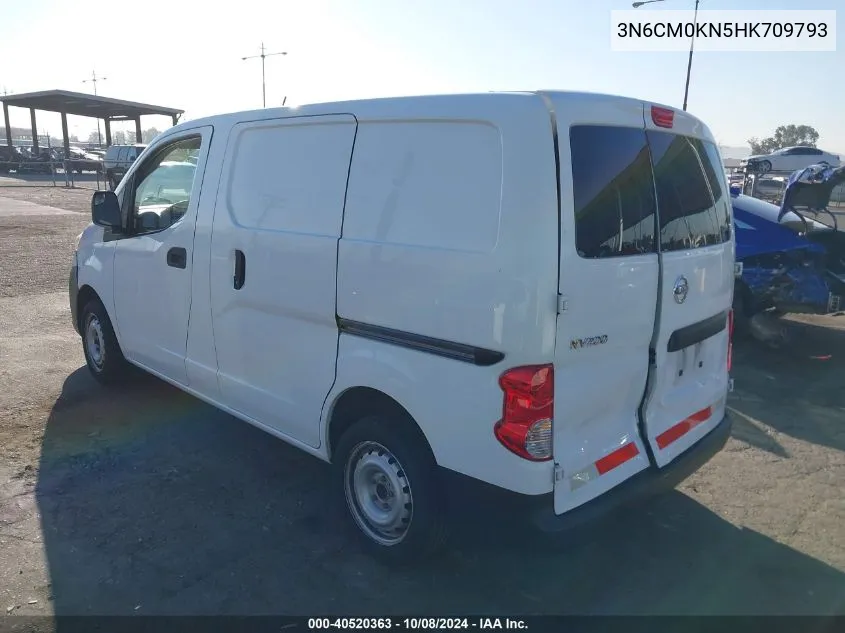 2017 Nissan Nv200 S VIN: 3N6CM0KN5HK709793 Lot: 40520363