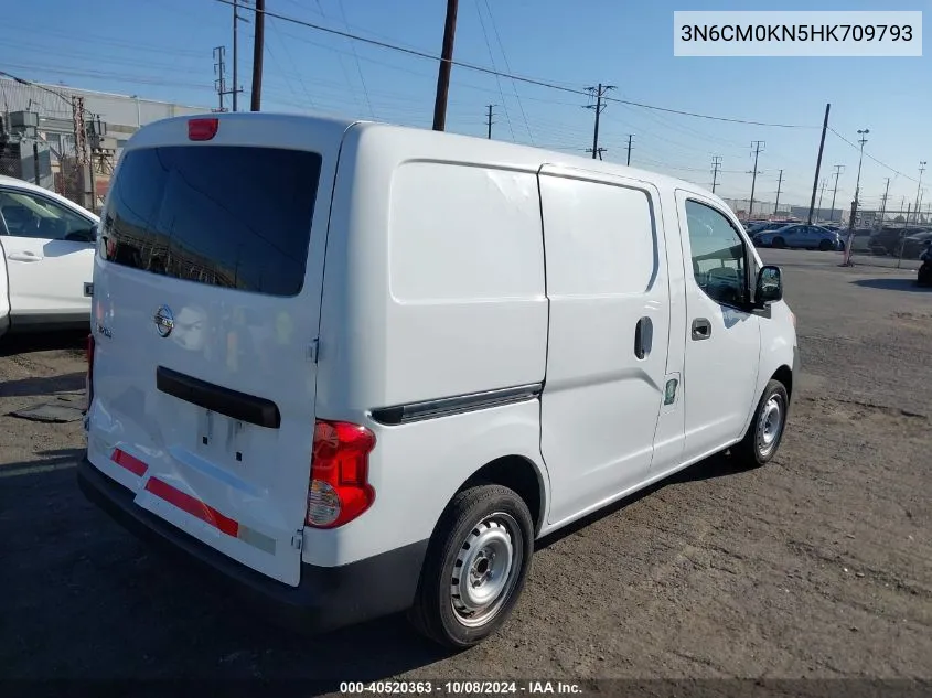 2017 Nissan Nv200 S VIN: 3N6CM0KN5HK709793 Lot: 40520363