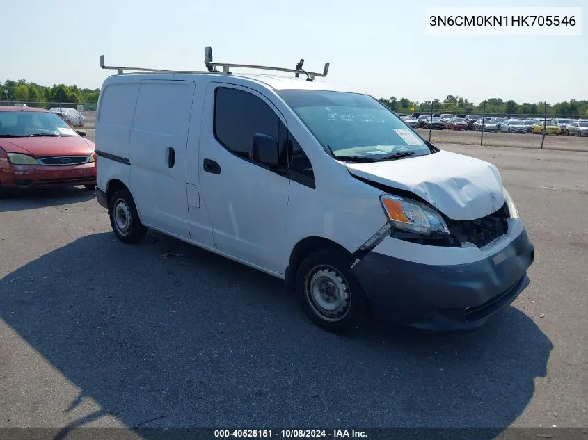 2017 Nissan Nv200 S VIN: 3N6CM0KN1HK705546 Lot: 40525151