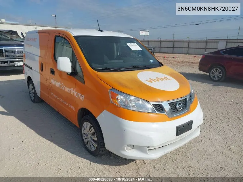 2017 Nissan Nv200 Sv VIN: 3N6CM0KN8HK720027 Lot: 40528098