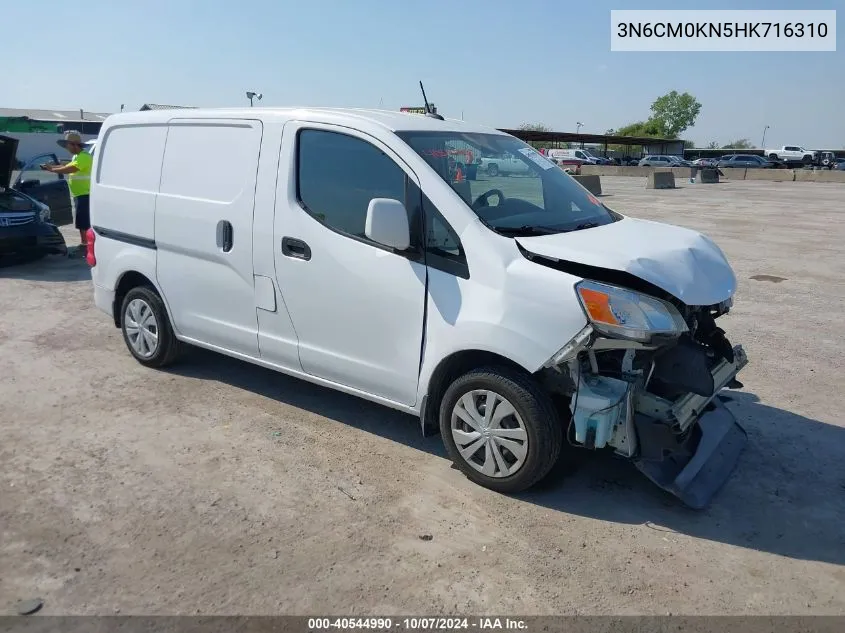 2017 Nissan Nv200 Sv VIN: 3N6CM0KN5HK716310 Lot: 40544990