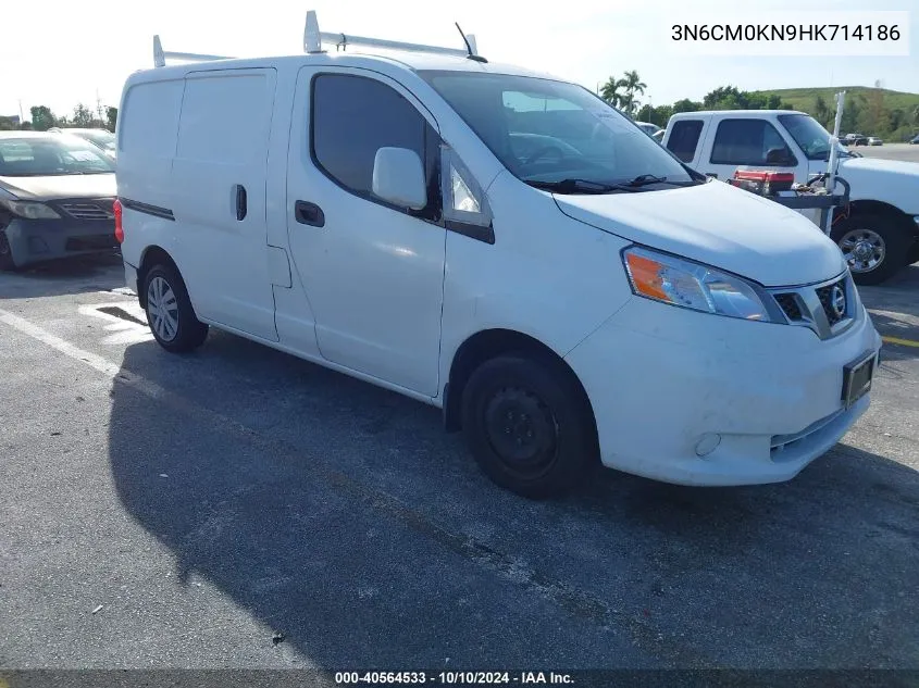 2017 Nissan Nv200 Sv VIN: 3N6CM0KN9HK714186 Lot: 40564533