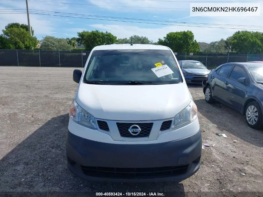 2017 Nissan Nv200 S VIN: 3N6CM0KN2HK696467 Lot: 40593424